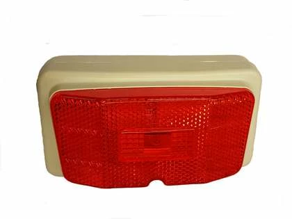 Cykelbelysning Baklampa Batteribox Vit För Fram Och Baklyse - Bild 2