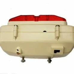 Cykelbelysning Baklampa Batteribox Vit För Fram Och Baklyse