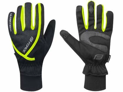 Cykeltillbehör Cykelhandske Vinter Force Ultra Tech Fluo L