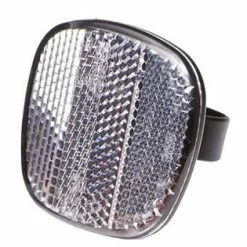 Cykeltillbehör Cykelreflex Fram Vit