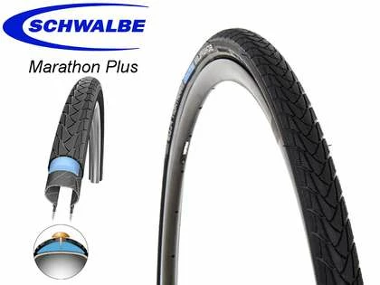 Cykeldäck Däck 26 Tum 47-559mm Schwalbe Marathon Plus