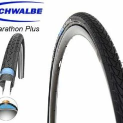 Cykeldäck Däck 28 Tum 40-635mm Schwalbe Marathon Plus Svart