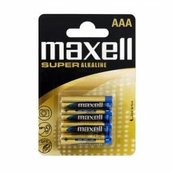 Lindells Cykel & Sportaffär AB [ 19 ] Batteri Maxell AAA LR03 4-pack