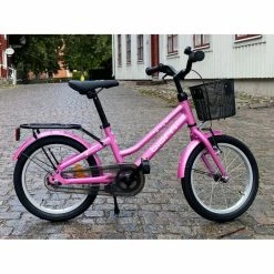 Lindells Cykel & Sportaffär AB [ 0 ] Biorn Krama, Flickcykel, 16", Rosa