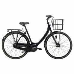 [ 6 ] Black Winther 4, 7 Vxl 28" Hjul, 50cm Ram, Fotbroms, Svart Matt, 2023