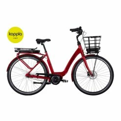 [ 3 ] Crescent Elora, 7-vxl, 51 Cm, Röd Metallic Nyhet