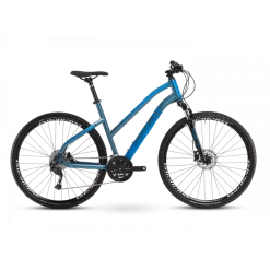 [ 14 ] Ghost Square Cross Base Al Dam, 27 Vxl, 28"hjul, Handbroms Nyhet 2022