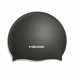 Lindells Cykel & Sportaffär AB [ 6 ] Head Swim Cap Silicone Svart