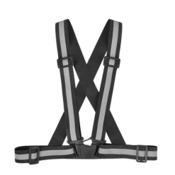 Lindells Cykel & Sportaffär AB [ 9 ] Lindells Reflexsele Svart, Vuxen, One Size