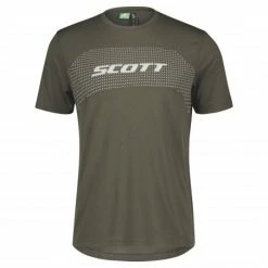 [ 14 ] Scott Trail Flow Dri Short Sleeve Mens Shirt Dark Grey Nyhet 2022