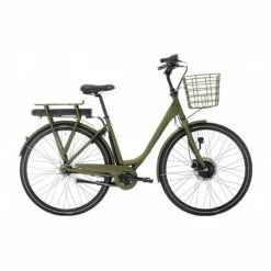 [ 9 ] Winther Superbe1, Elcykel, Green Matt Färg, 7 Vxl, 48 Cm, 2023