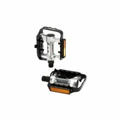 Lindells Cykel & Sportaffär AB [ 10 ] XLC Pedal PD-M03 Svart/Silver